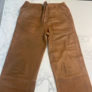 Super soft REAL leather pants - Zara!